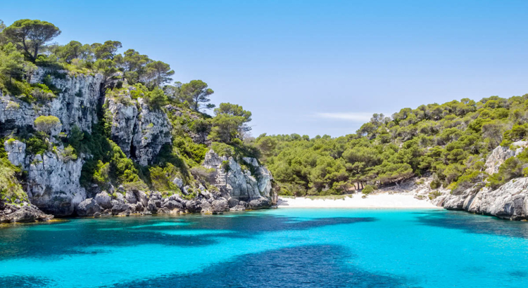 Cala Macarelleta auf Menorca